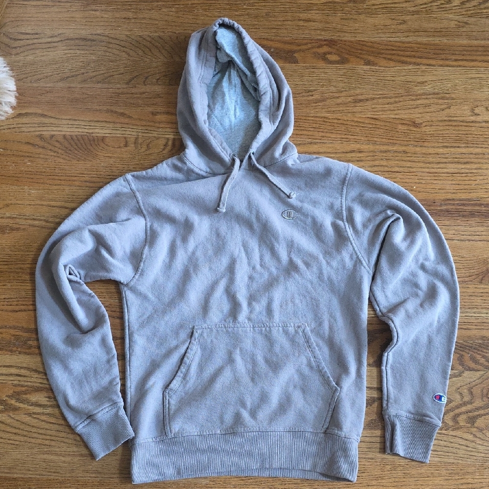 Champion Light Gray Men's Hoodie